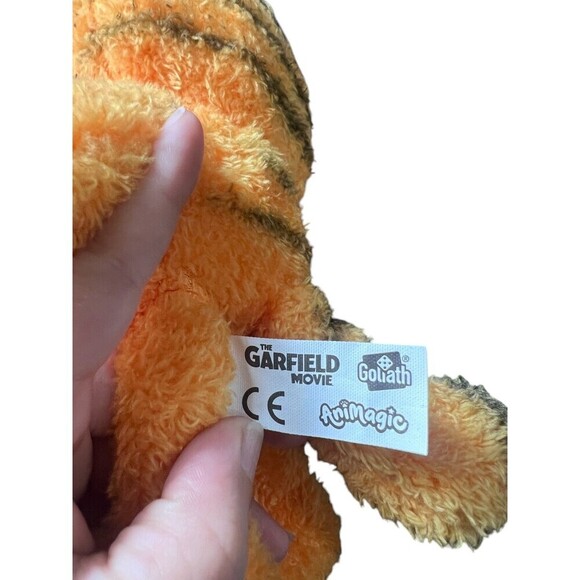 The Garfield Movie Animagic Classic 8" Plush Stuffed Toy – Cute Garfield Animal - Picture 6 of 7